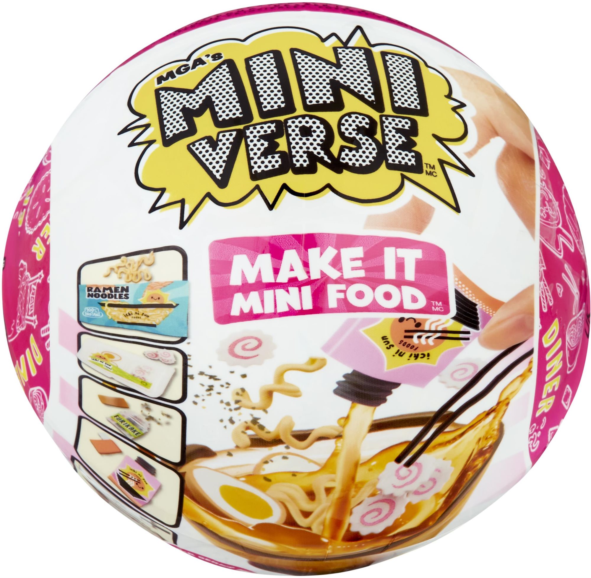 MGA Miniverse Mini Food Občerstvenie séria 2 Kreatívne tvorenie
