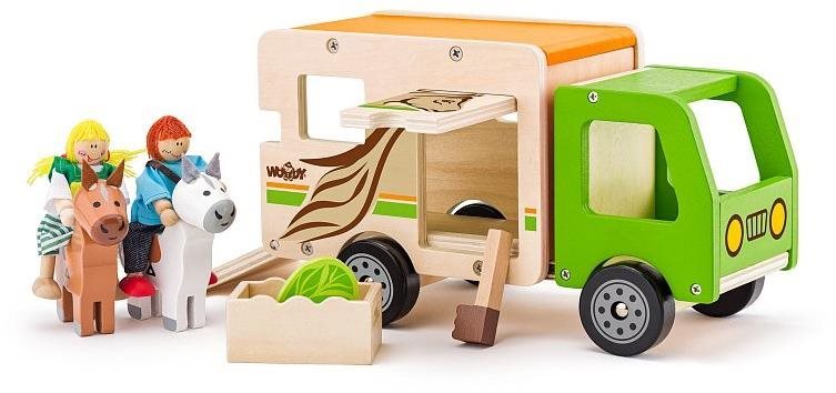 Woody Kamión na prepravu koní Set figúrok a príslušenstva