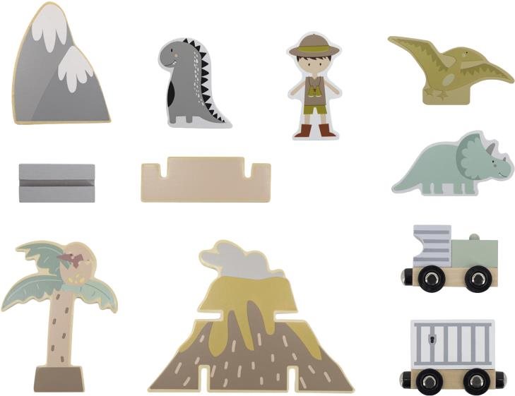 Tryco Dinoszauruszok Vasútmodell kiegészítő