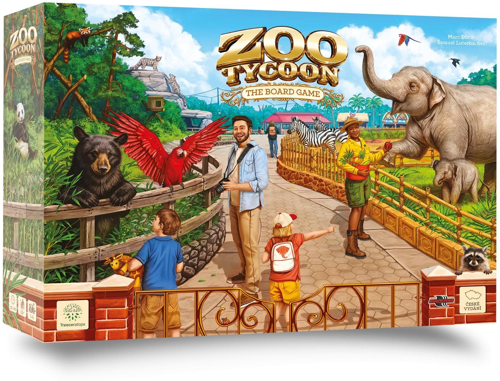 Zoo Tycoon: The Board Game české vydanie Dosková hra