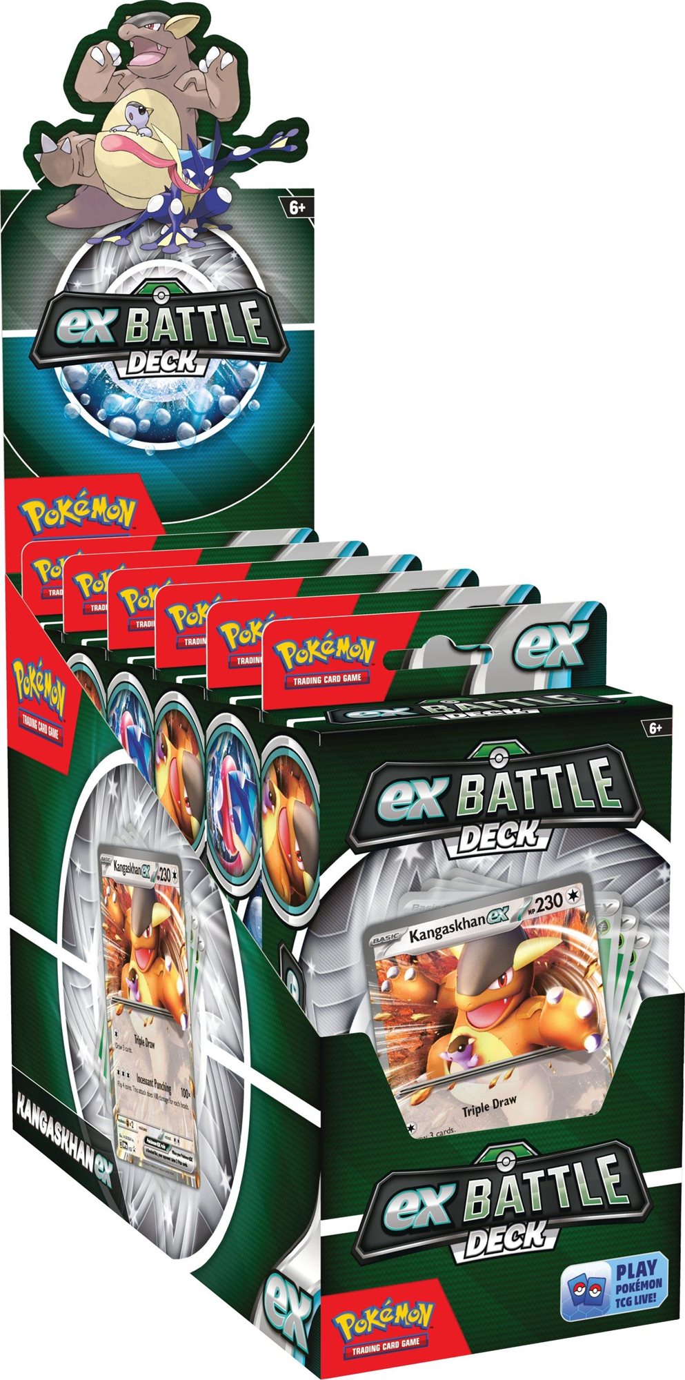 Pokémon TCG: ex Battle Deck - Kangaskhan and Greninja Pokémon kártya
