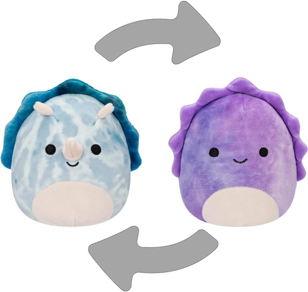 Squishmallows 2 v 1 Dinosaurus Delilah a Jerome Plyšová hračka