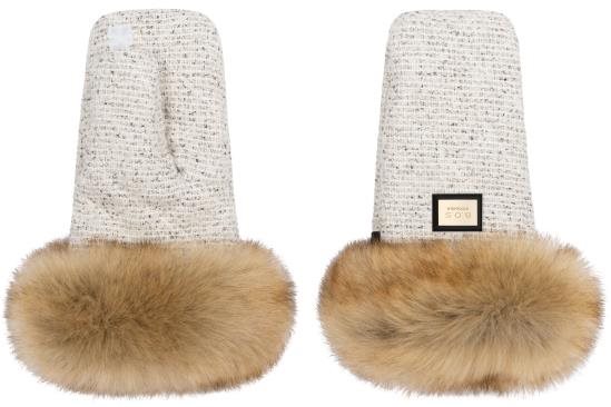 Bjällra of Sweden Rukavice Grey Tweed Premium Collection Rukavice...