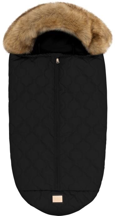 Bjällra of Sweden Fusak Solid Black Fusak do kočíka