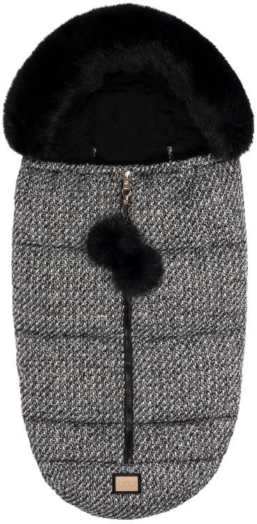 Bjällra of Sweden Fusak Black Tweed Premium Collection Fusak do...