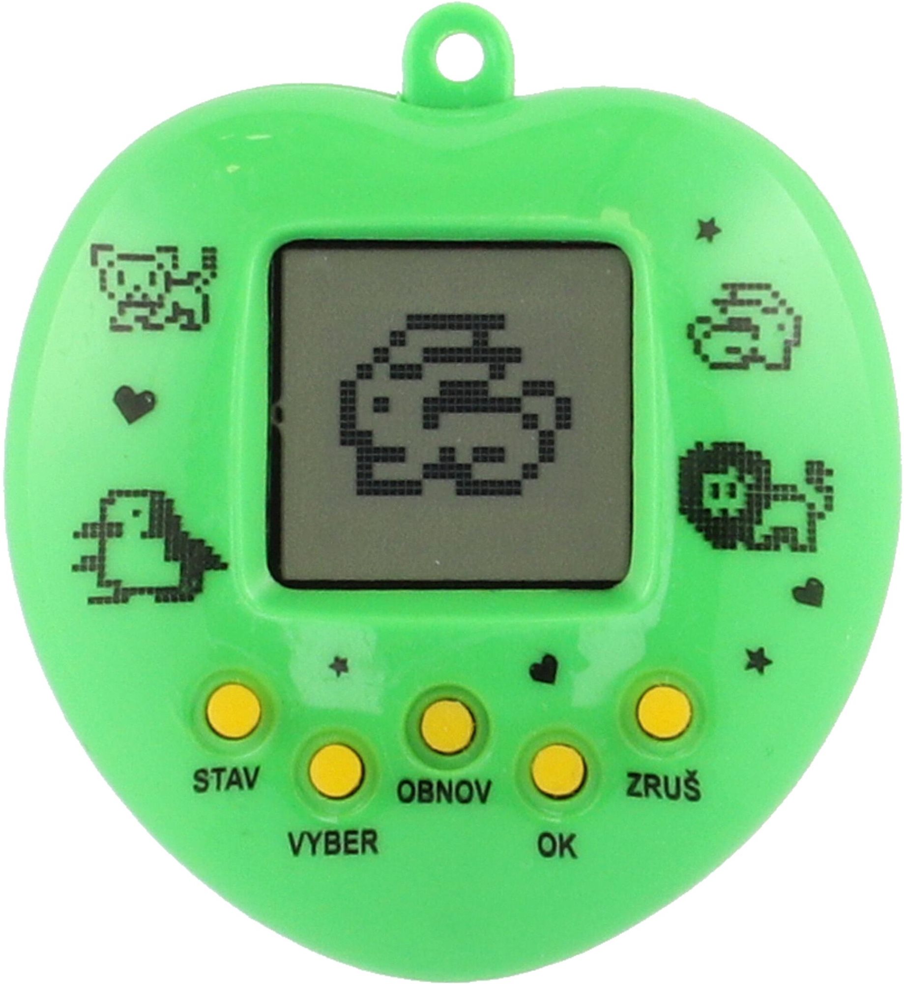 Teddies Elektronické zvieratko prívesok so šnúrkou Elektronická hra