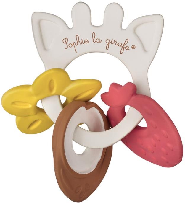 Vulli Krúžok s vôňami žirafa Sophia Hryzátko