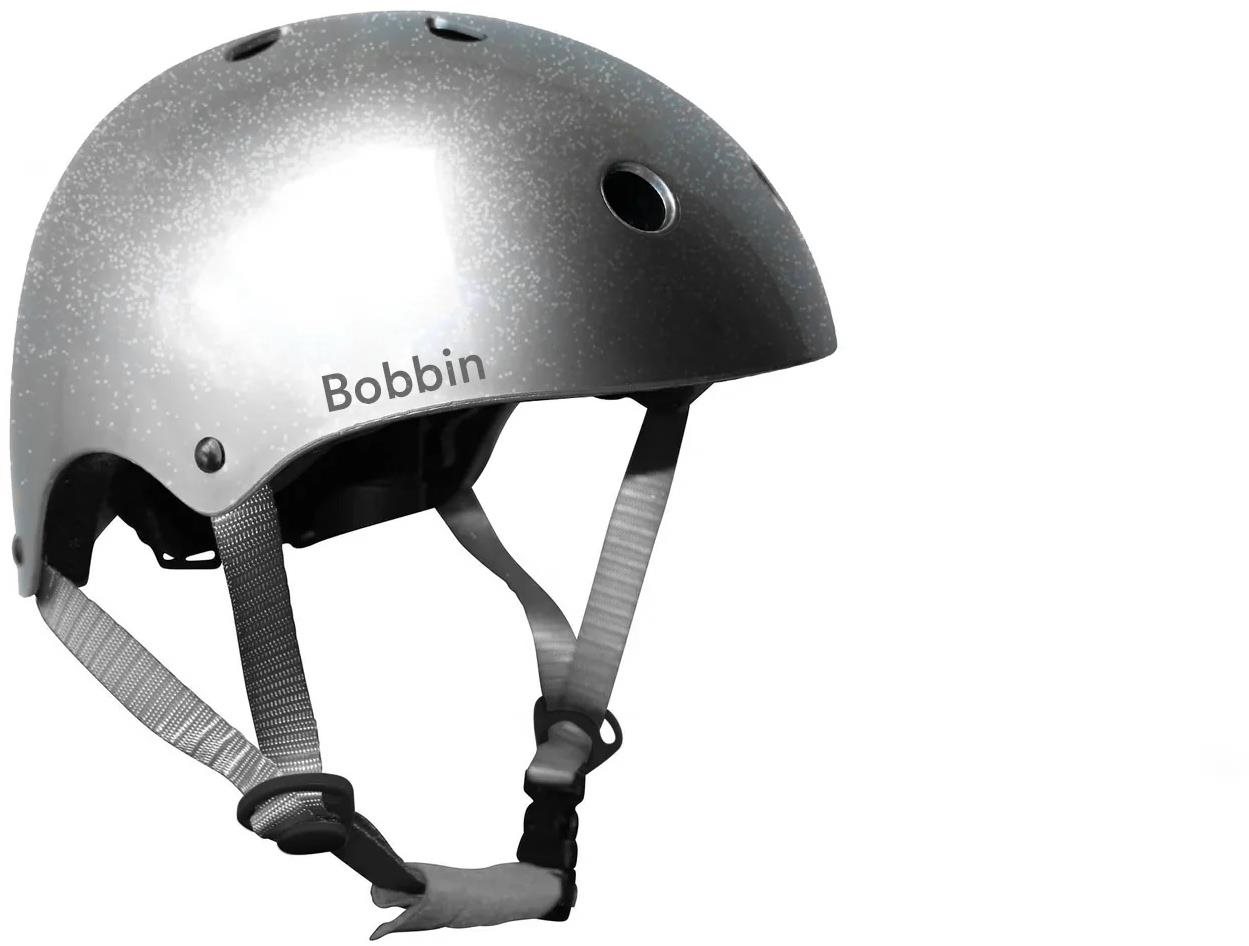 Bobbin Disco Silver veľ. M/L (54 – 60 cm) Prilba na bicykel