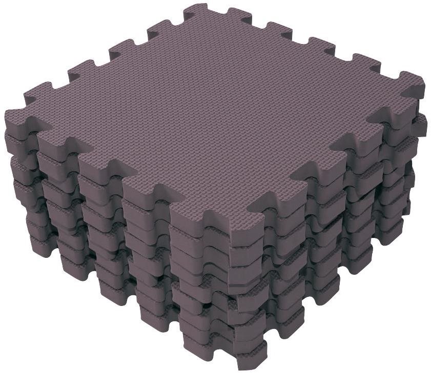 BabyDan Hracia podložka Lavender Penové puzzle
