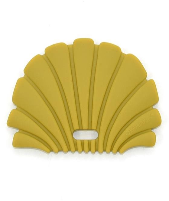 OB Designs Hryzátko mušle Gold Hryzátko