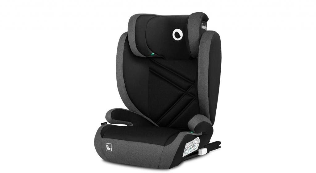 Lionelo Hugo i-Size + isofix, Black Grey Gyerekülés