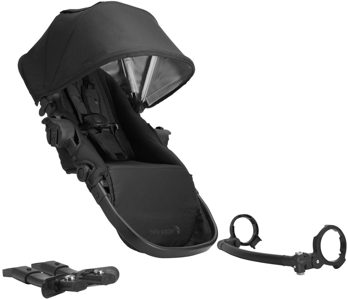 Baby Jogger City Select 2 Tencel második ülőke - Lunar Black Gyerek...
