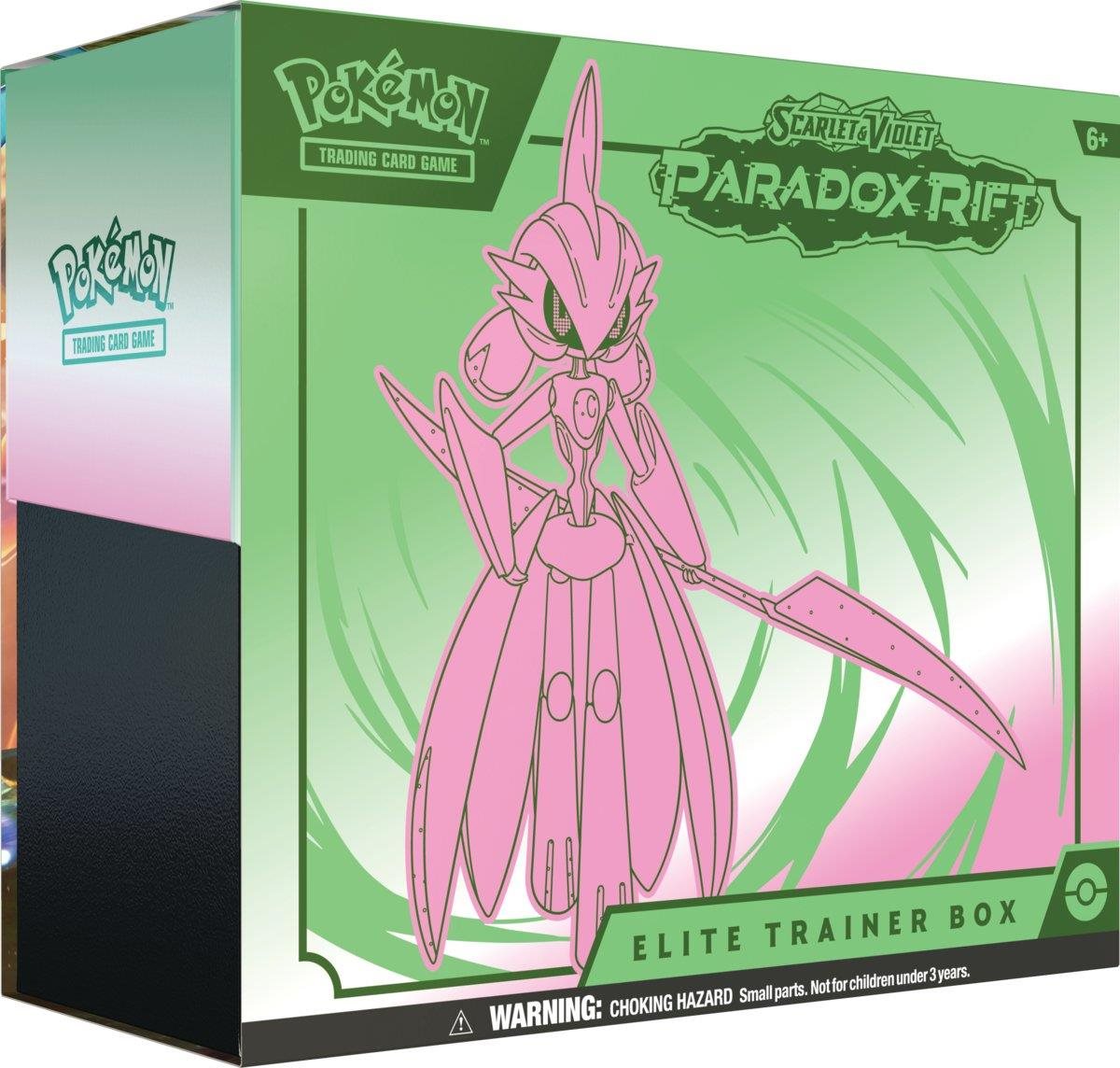 Pokémon TCG: SV04 Paradox Rift - Elite Trainer Box Iron Valiant...