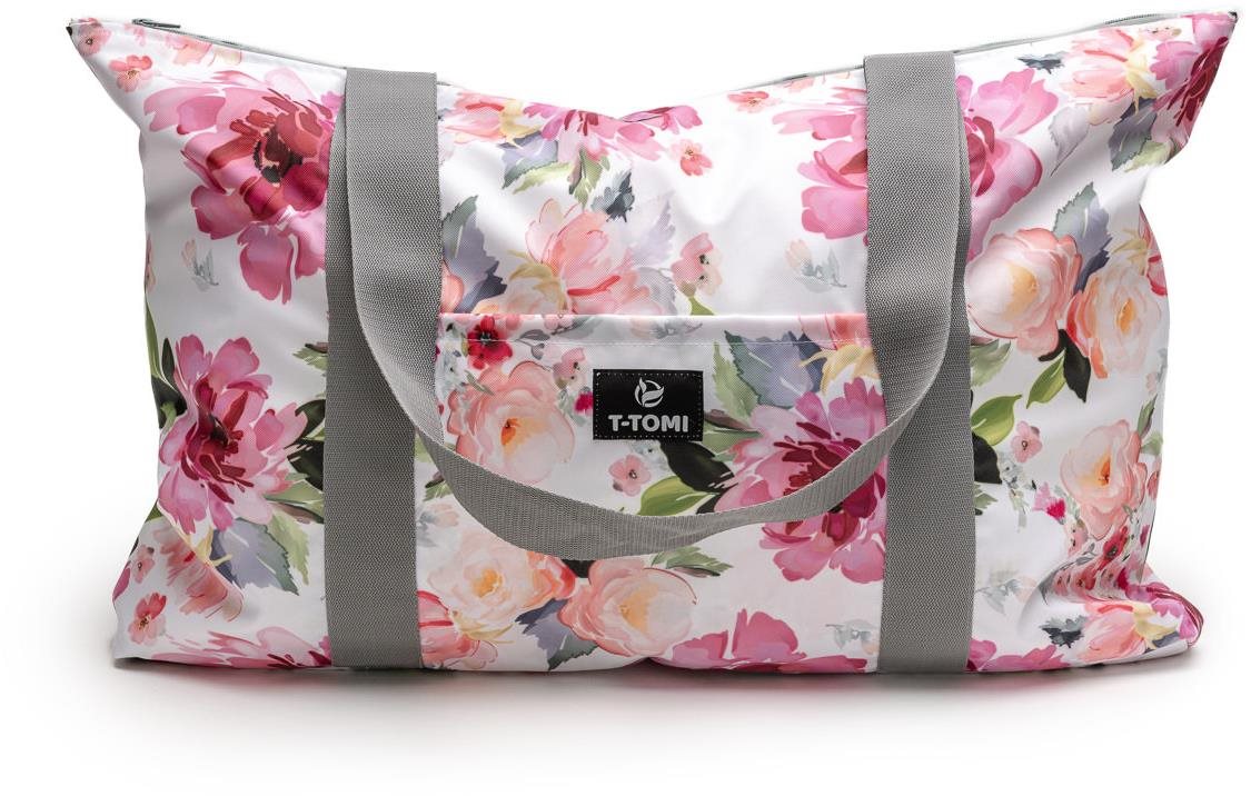 T-tomi Shopper Bag Watercolor Flowers Taška na kočík