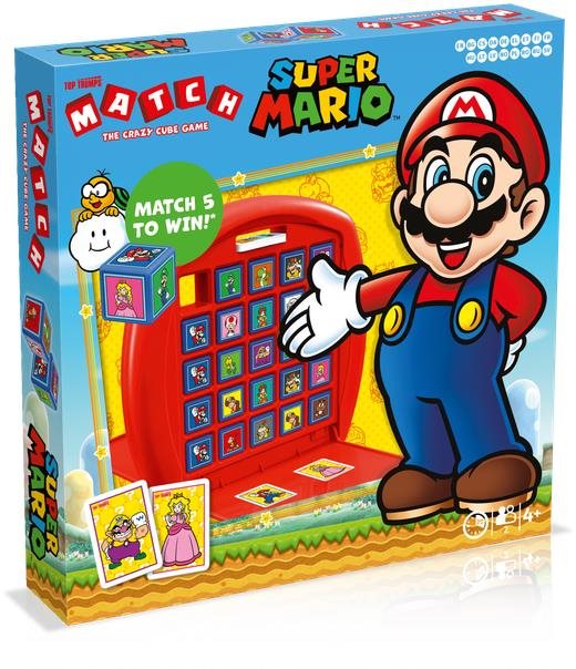 Match Super Mario Dosková hra