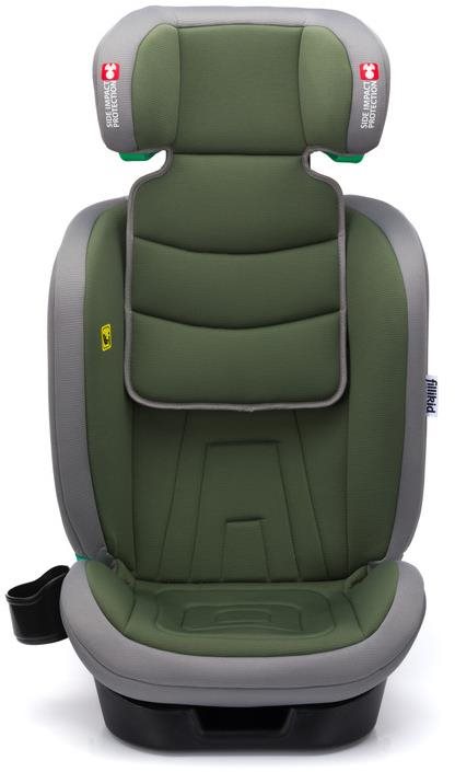 Fillikid Eli Pro Isofix i-size 100 - 150 cm, zöld Gyerekülés