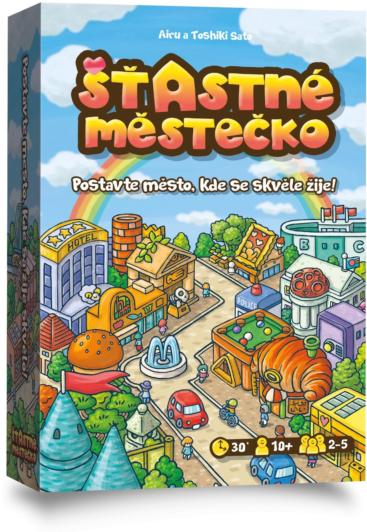 Šťastné mestečko Kartová hra