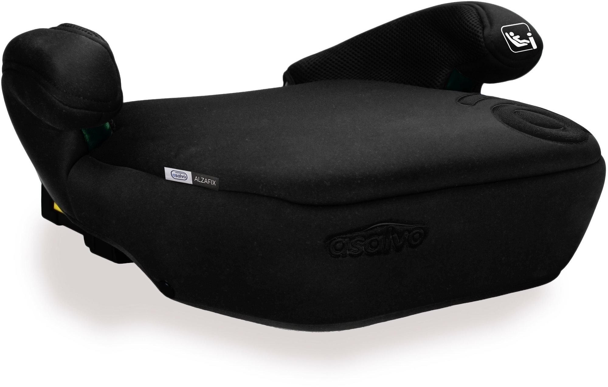 Asalvo AlzaFix i-Size 125 – 150 cm black Podsedák do auta