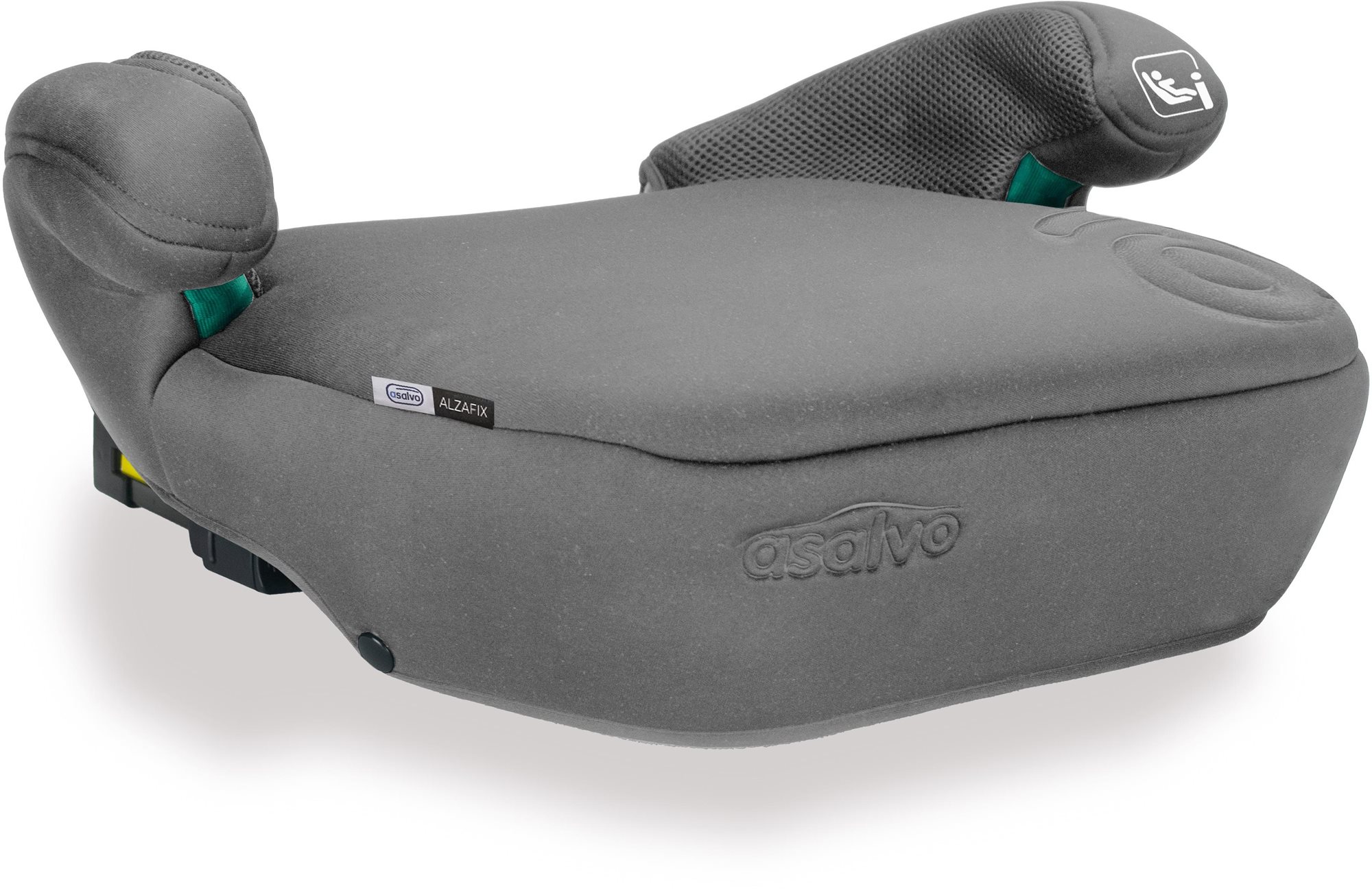 Asalvo AlzaFix i-Size 125 – 150 cm grey Podsedák do auta