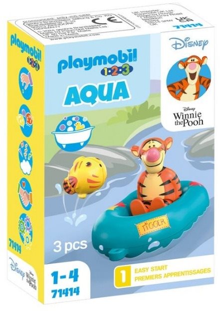 Playmobil 1.2.3 & Disney: Tigrova jazda na nafukovacom člne Hračka...