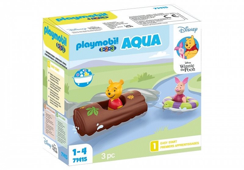 Playmobil 1.2.3 & Disney: Micimackó és Malacka vízi kalandjai...