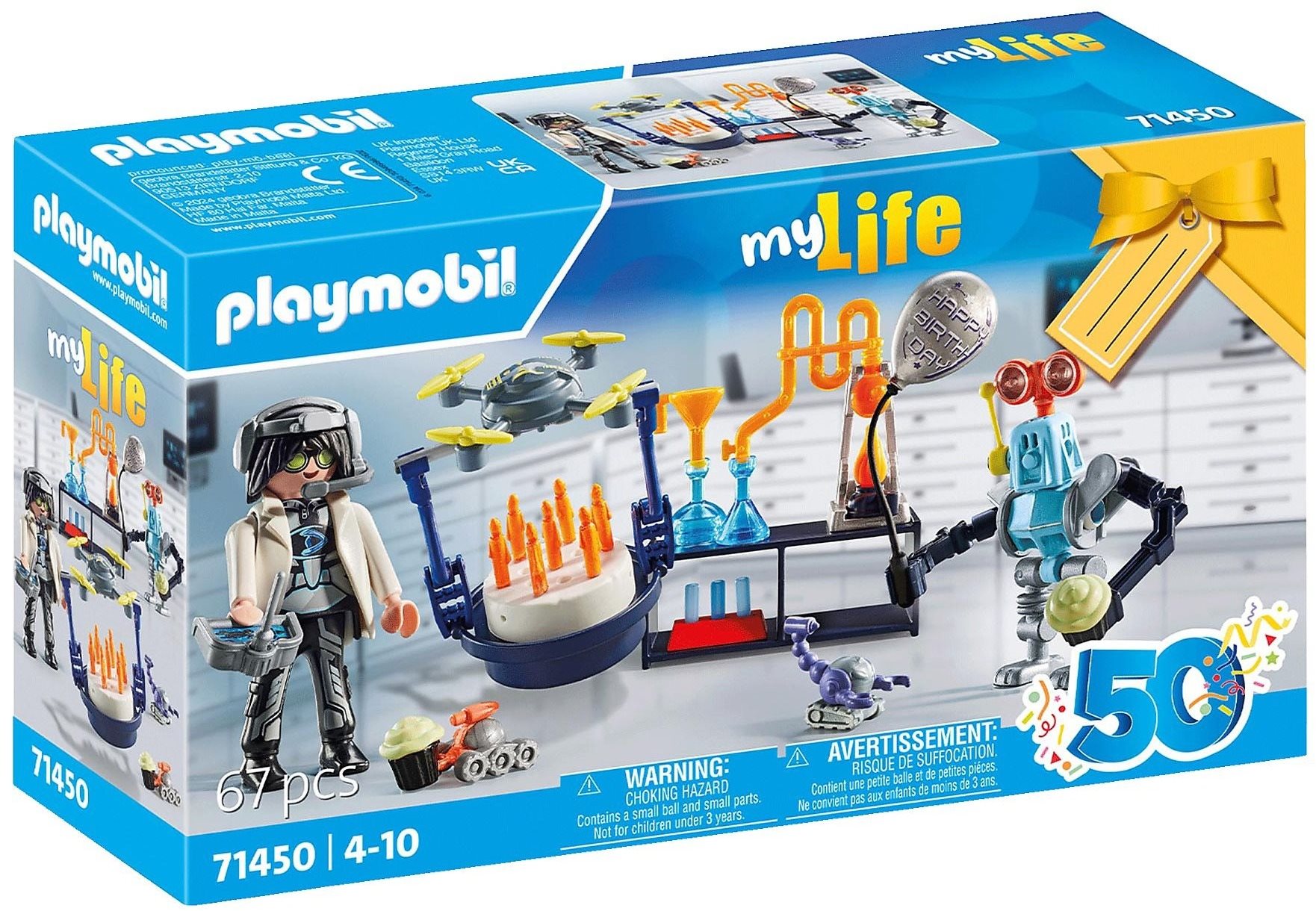 Playmobil 71450 Felfedező robotokkal Figura szett