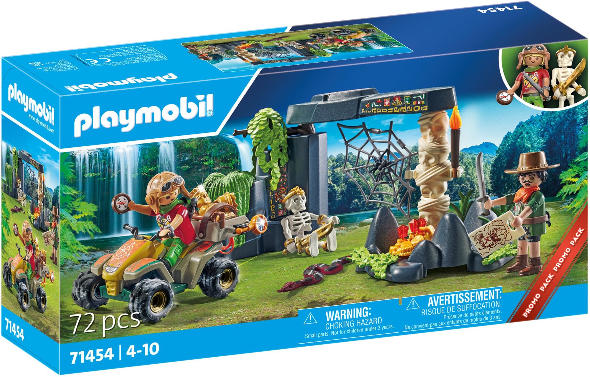 Playmobil 71454 Kincskeresés a dzsungelben Figura szett
