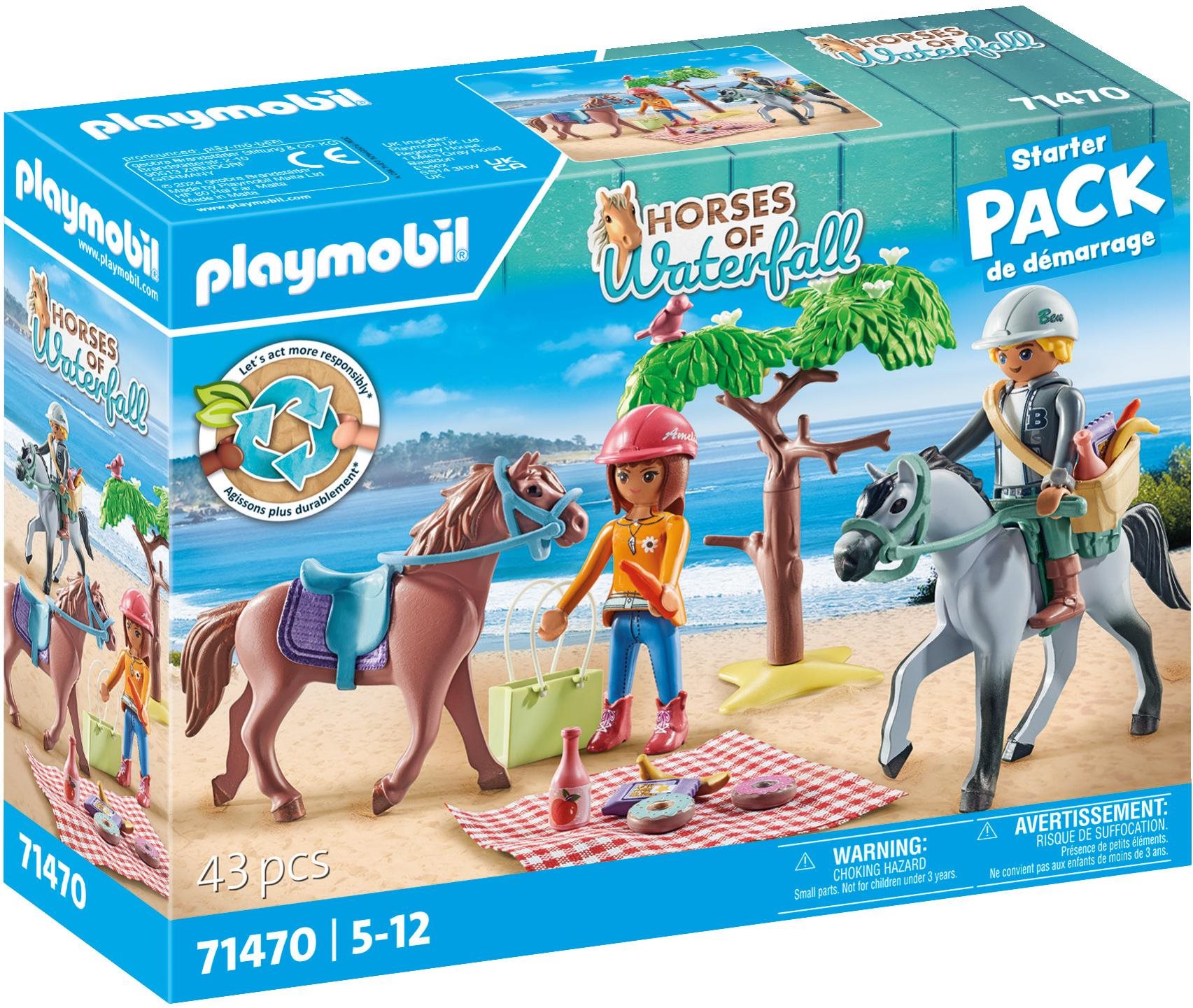 Playmobil 71470 Tengerparti lovaglás Ameliaval és Bennel Figura szett