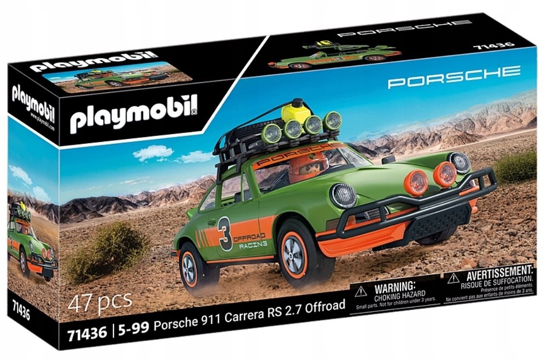 Playmobil 71436 Porsche 911 Carrera RS 2.7 Offroad Figura szett