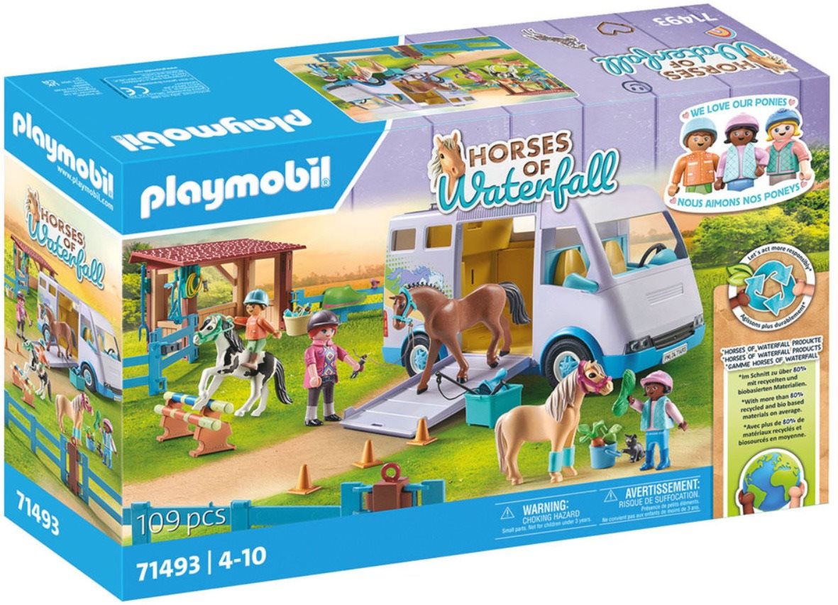 Mobile Reitschule Figuren-Set und Zubehör