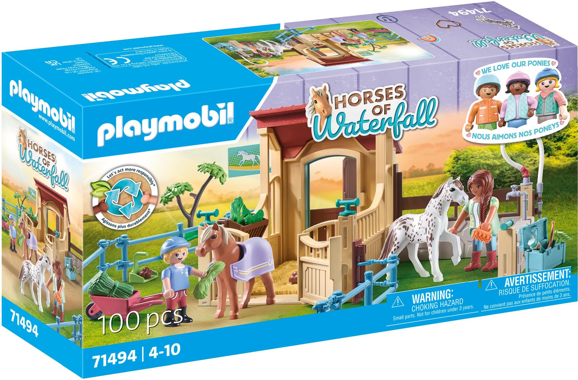 Playmobil 71494 Istálló Figura szett
