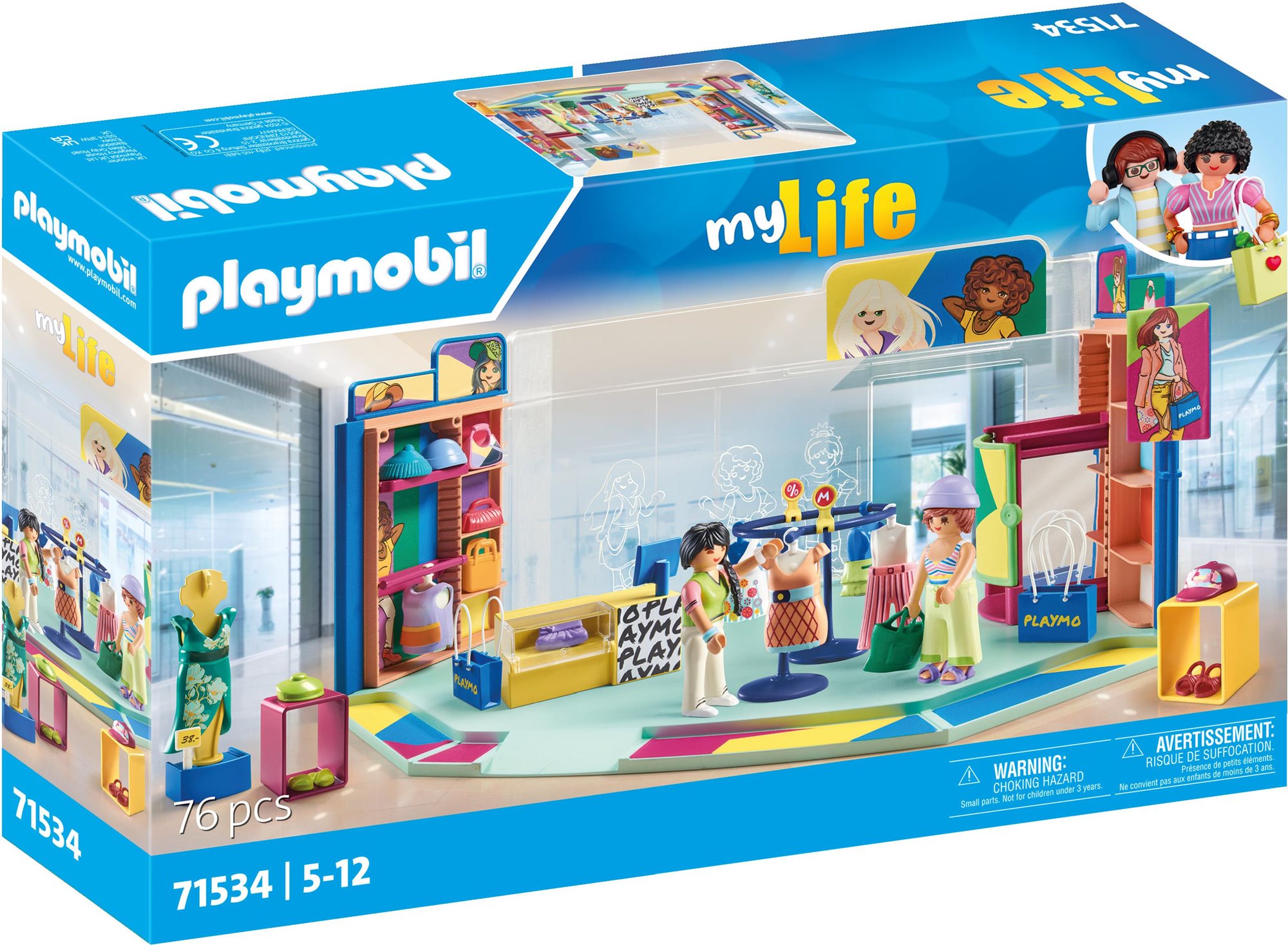 Playmobil 71534 Divatüzlet Figura szett
