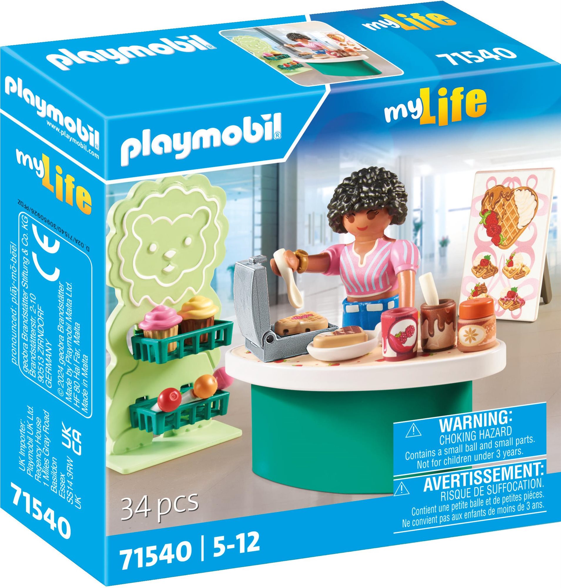 Stand mit Süßigkeiten Figuren-Set und Zubehör