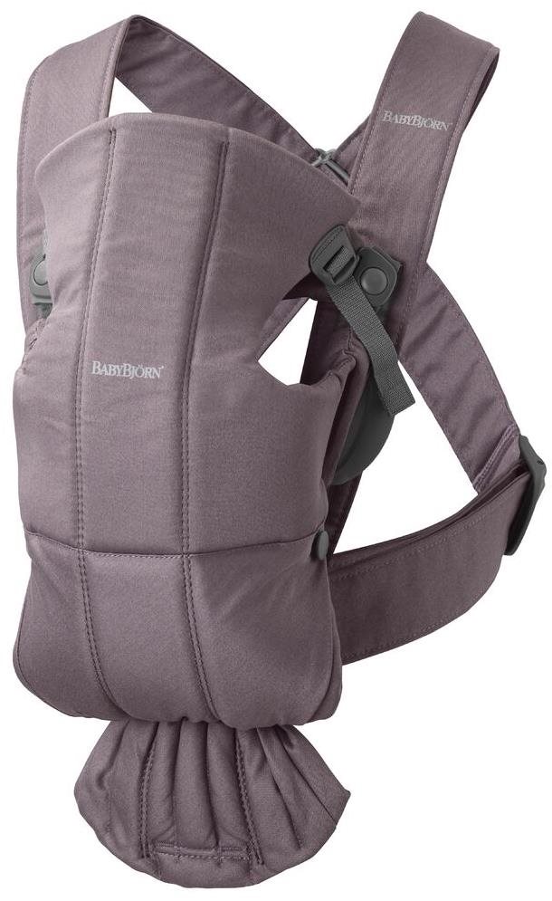 Babybjörn Mini Dark Purple Cotton Nosič pre dieťa