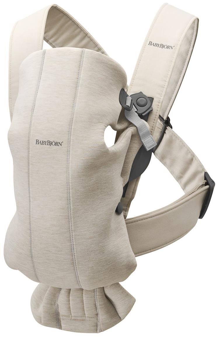 Babybjörn Mini 3D Jersey Light Beige Nosič pre dieťa