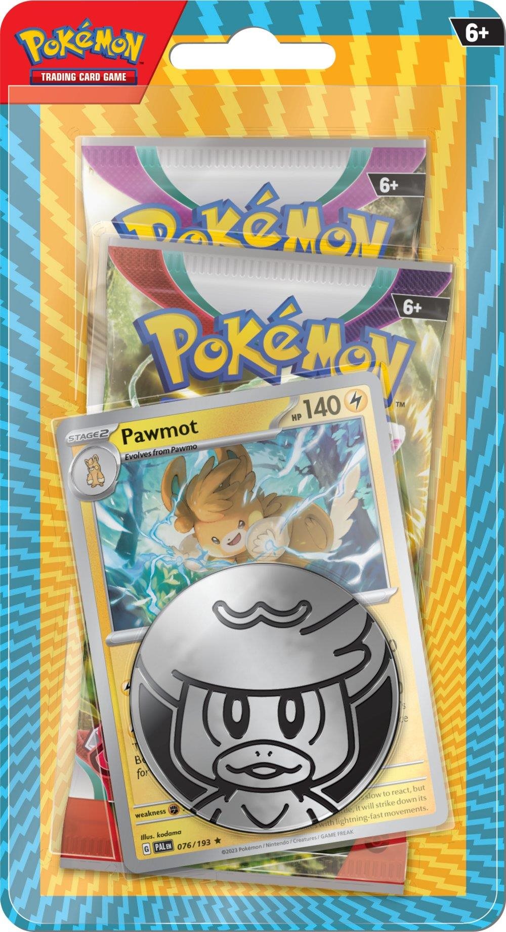 Pokémon TCG: 2er-Pack Blister Pokémon Karten