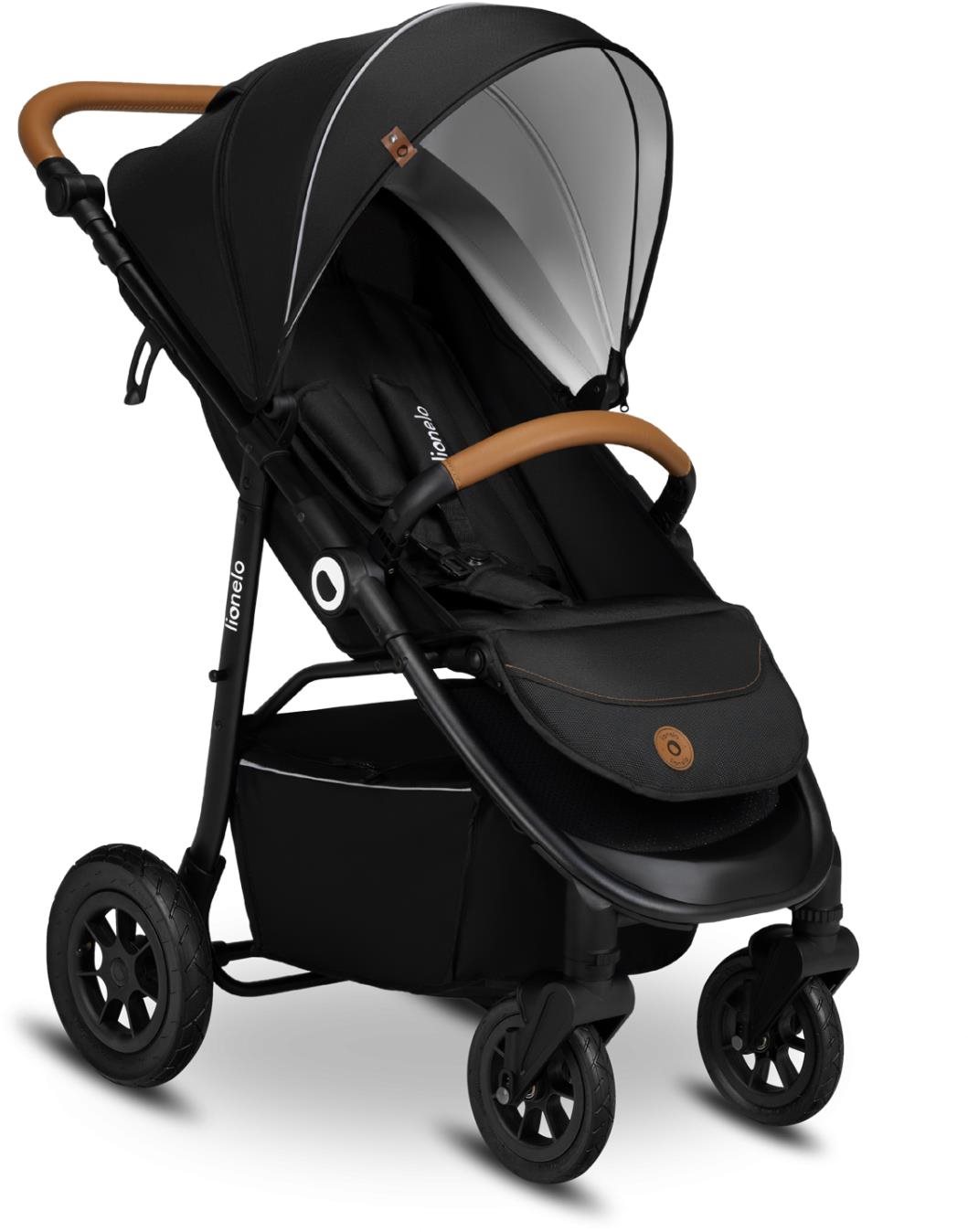 Lionelo Natt Black Onyx Kočík