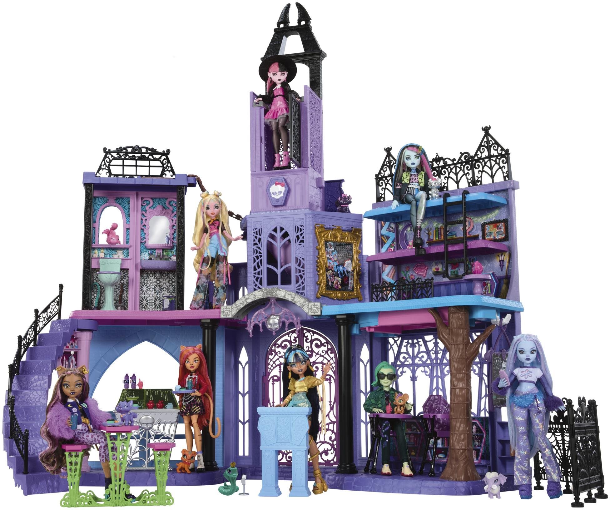 Monster High Strašidelná škola monštier Domček pre bábiky