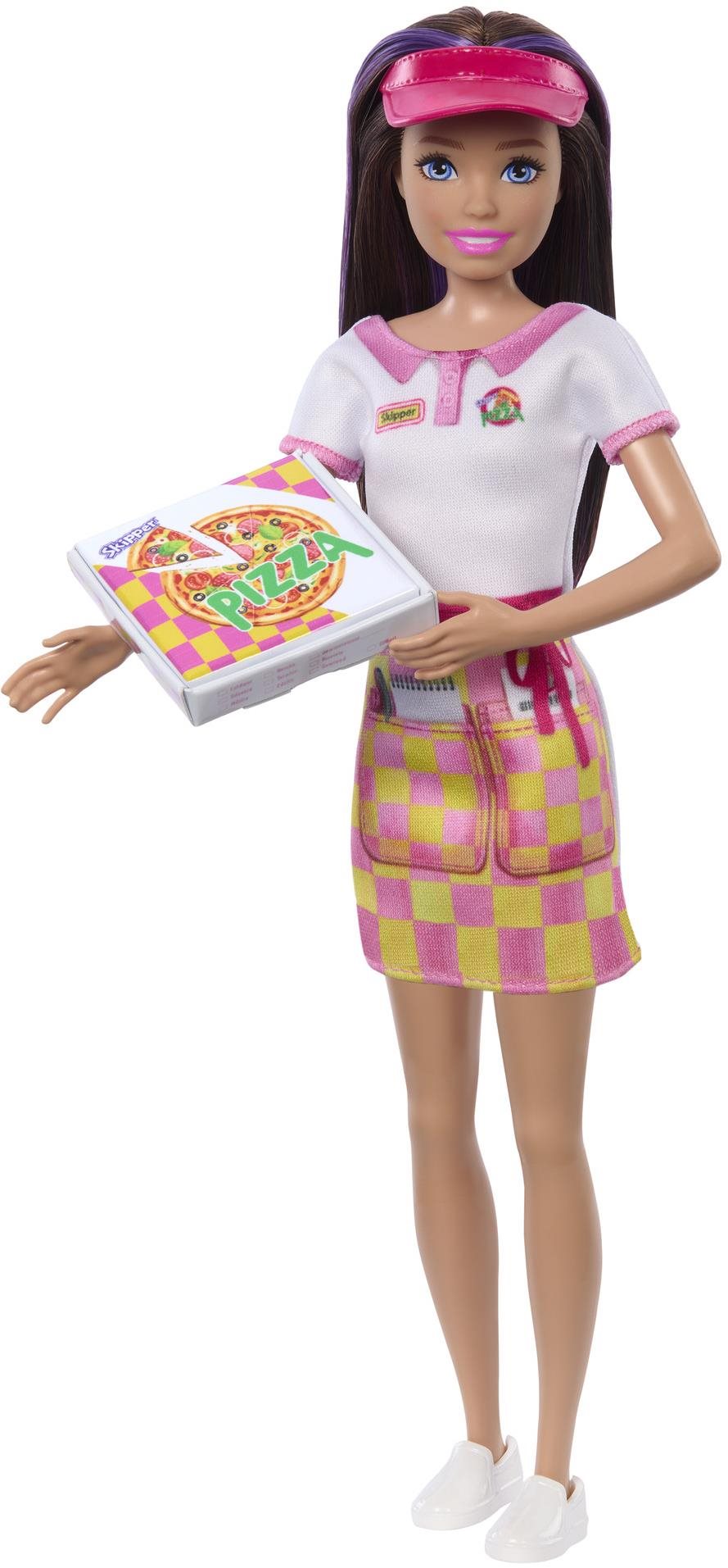 Barbie Prvá práca Skipper – Rozvoz pizze Bábika