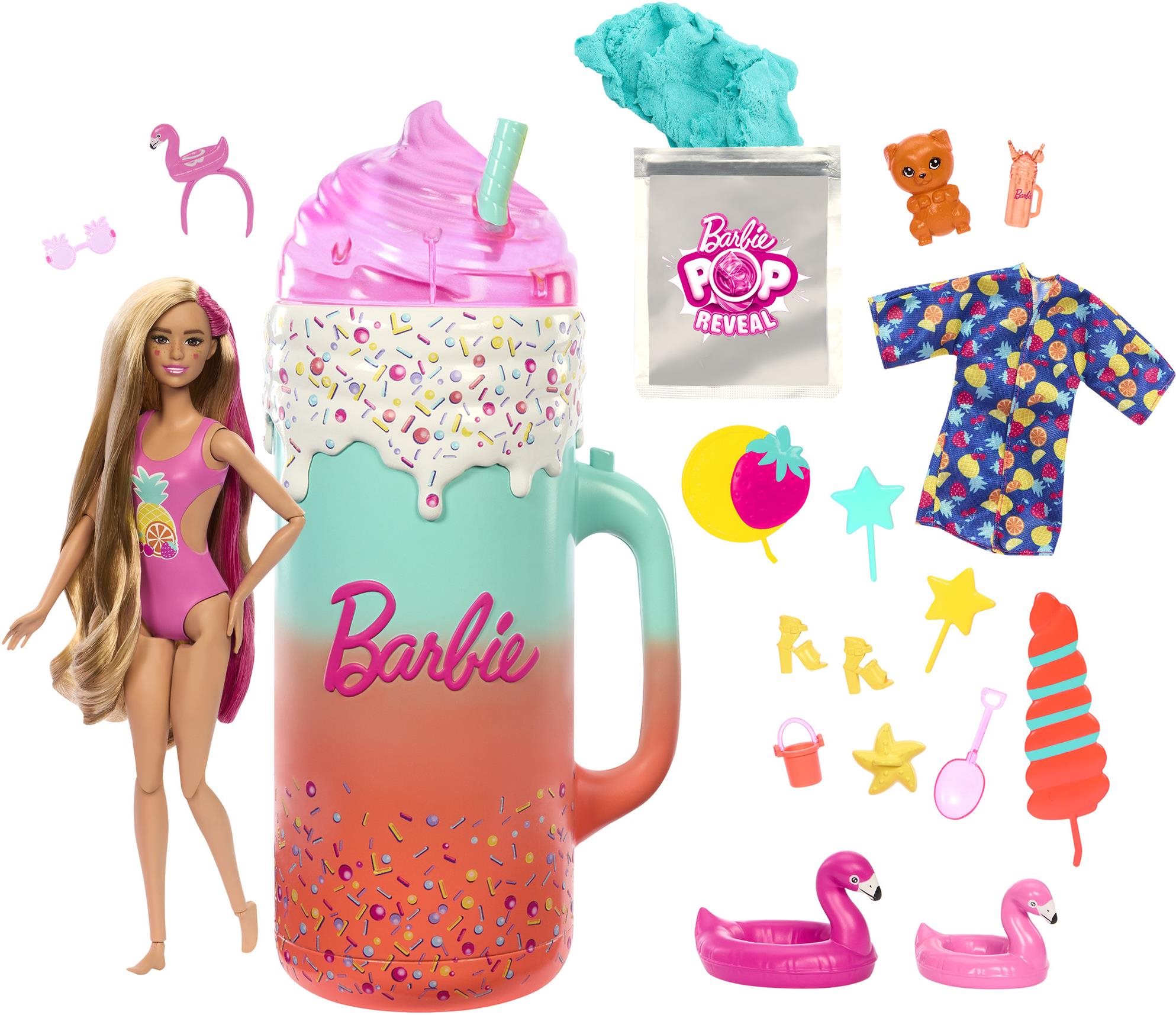 Barbie Pop Reveal Barbie deluxe lédús gyümölcs - Trópusi turmix...