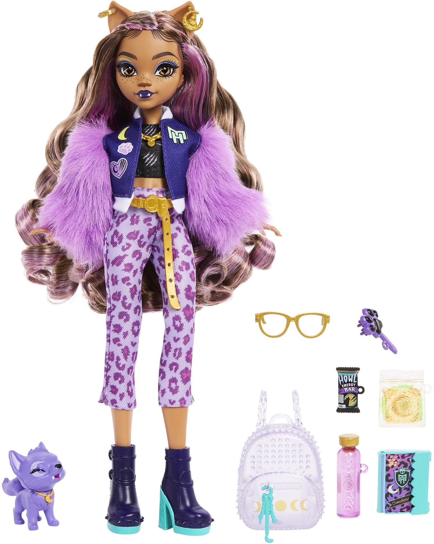 Monster High Szörnybaba - Clawdeen Játékbaba