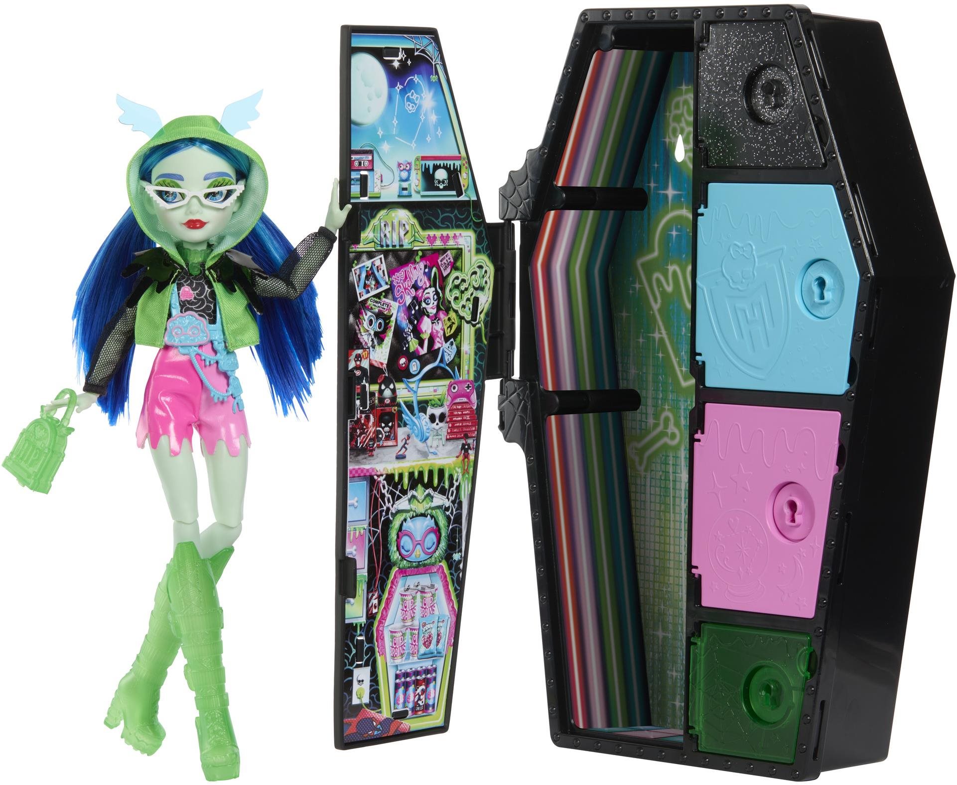 Monster High Skulltimate Secrets Neon – Ghoulia Bábika