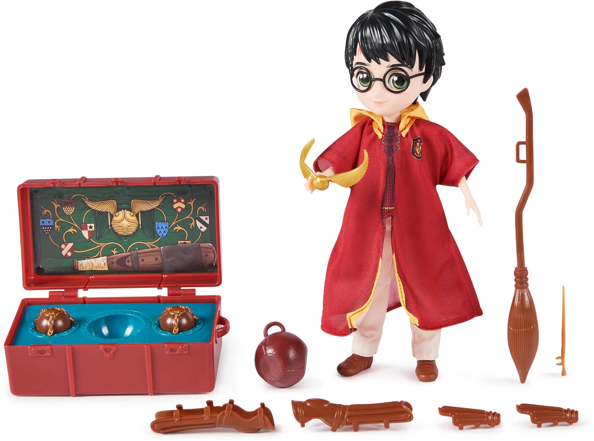 Harry Potter Kviddics felszerelés + figura 20 cm Figura