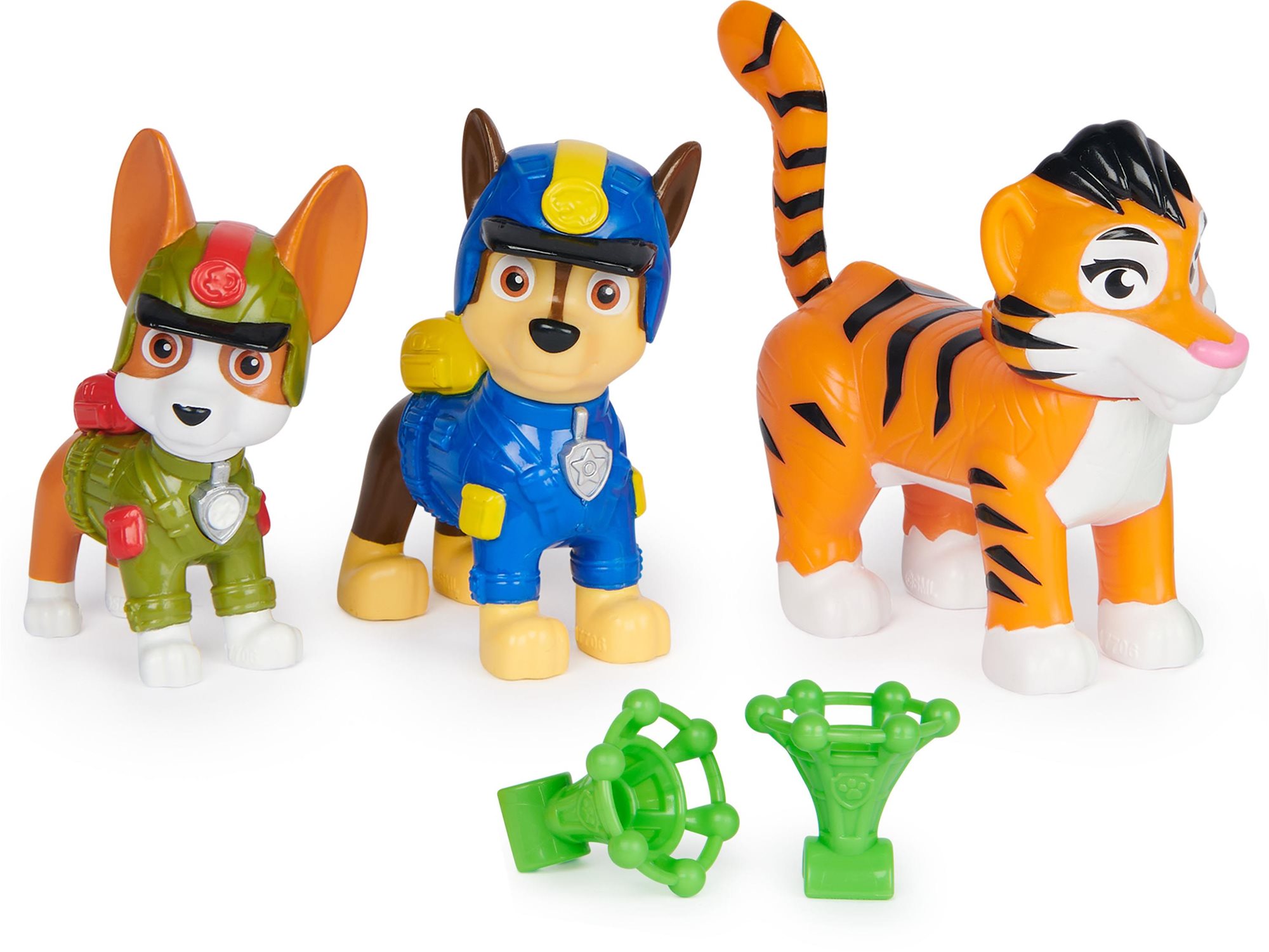 Paw Patrol Forest Paws Chase und Trucker mit Zubehör Figuren