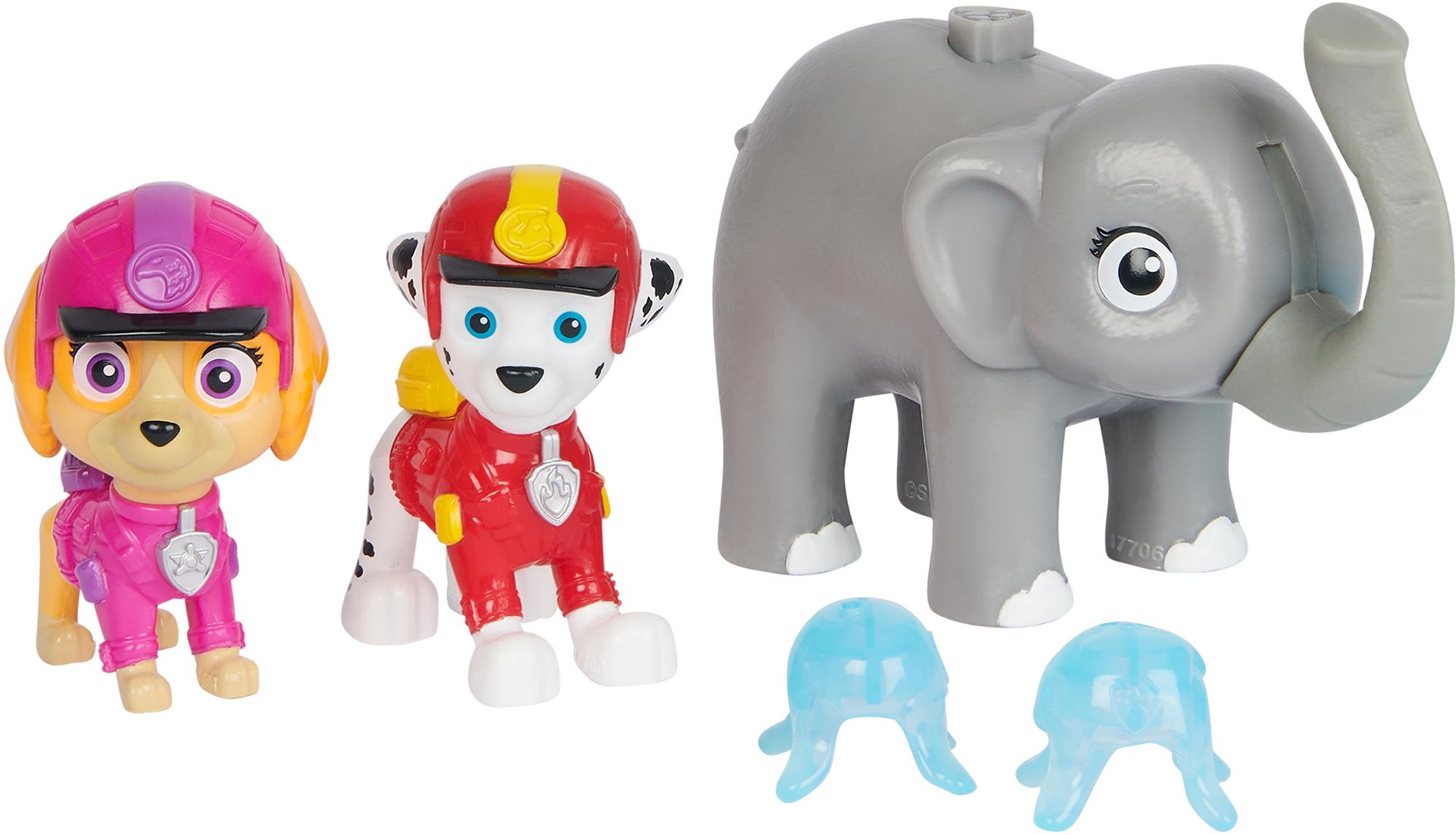 Paw Patrol Forest Paws Marshall und Skye mit Zubehör Figuren