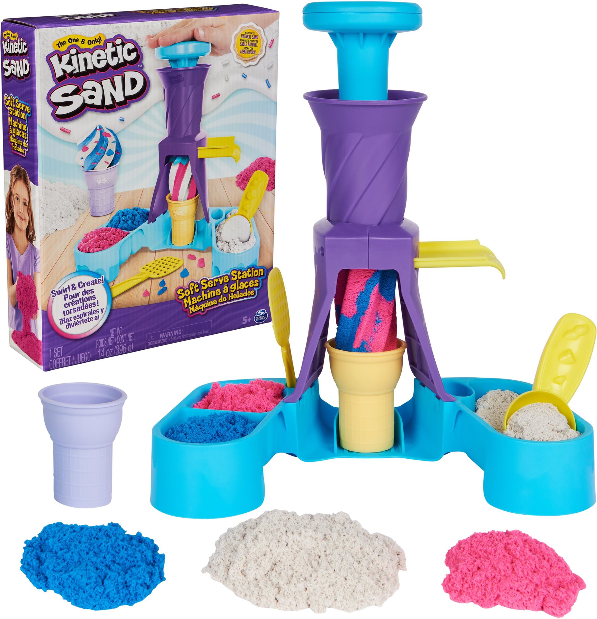 Kinetic Sand Zmrzlináreň Kinetický piesok