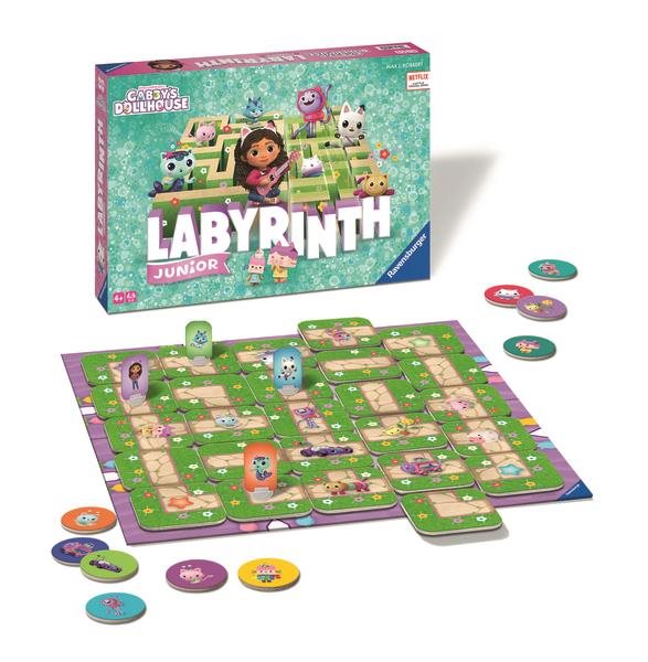 Ravensburger 22686 Labyrinth Junior Gabby's Dollhouse Spoločenská hra