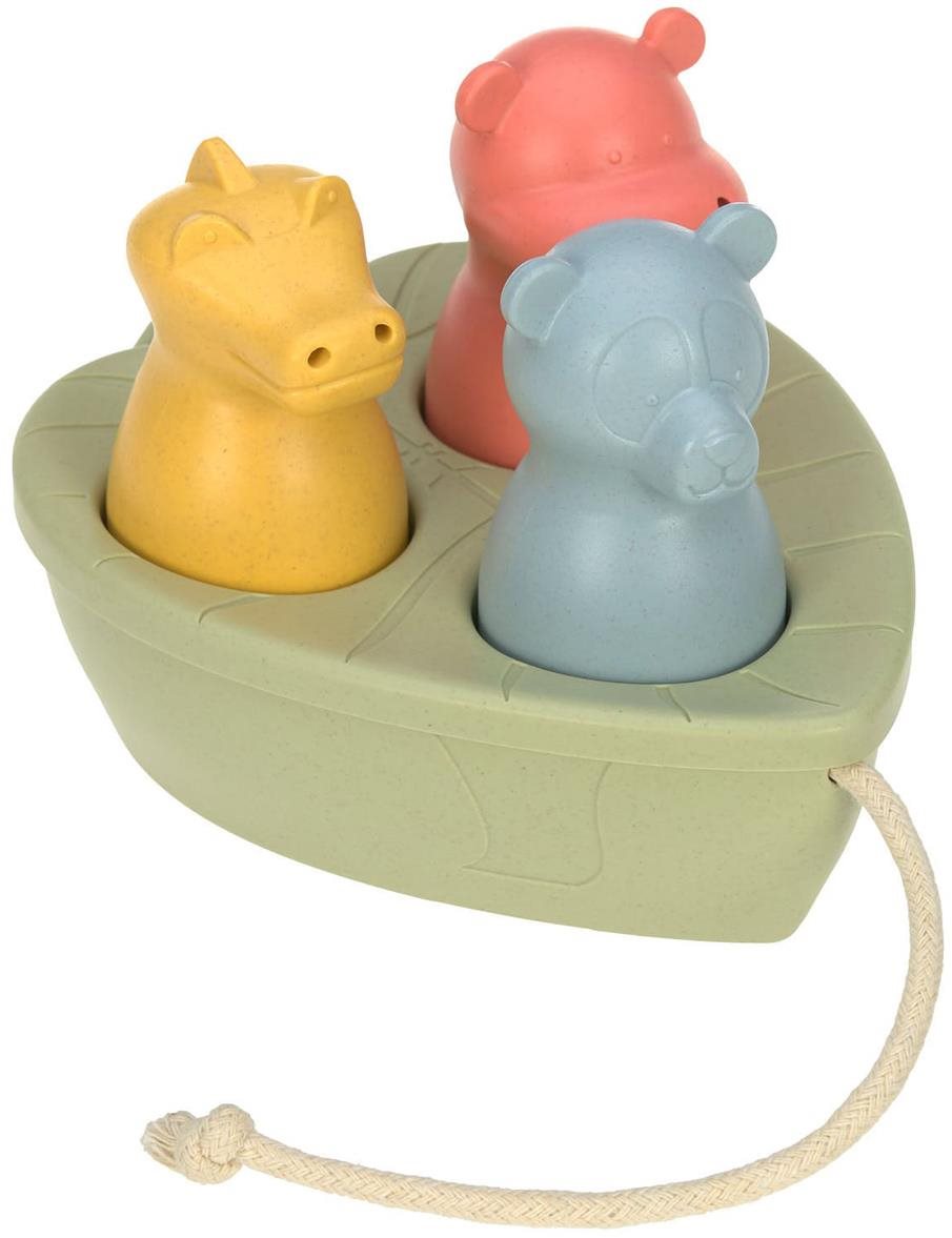 Lässig Boat Toy Set Water Friends olive Sada na písek