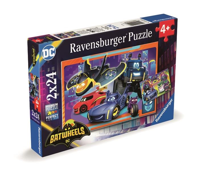 Ravensburger 120010548 Batwheels 2 × 24 dielikov Puzzle