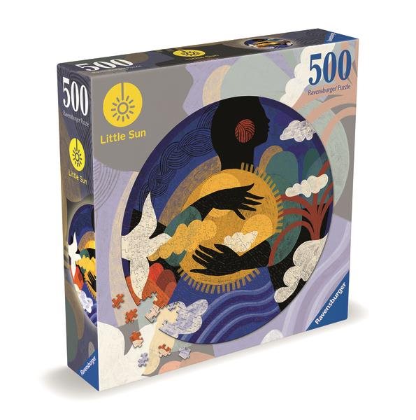 Ravensburger 120007630 Kruhové puzzle: Little Sun – Správny pocit...